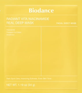 Biodance | Vita Niacinamide Real Deep Mask 4 kpl