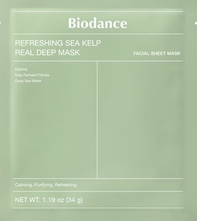 Biodance | Refreshing Sea Kelp Real Deep Mask 4kpl